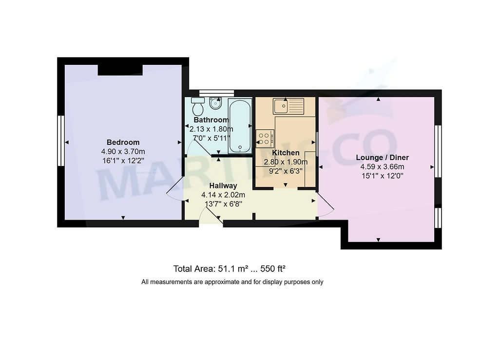 52b, Southbourne Road, Bournemouth floorplan