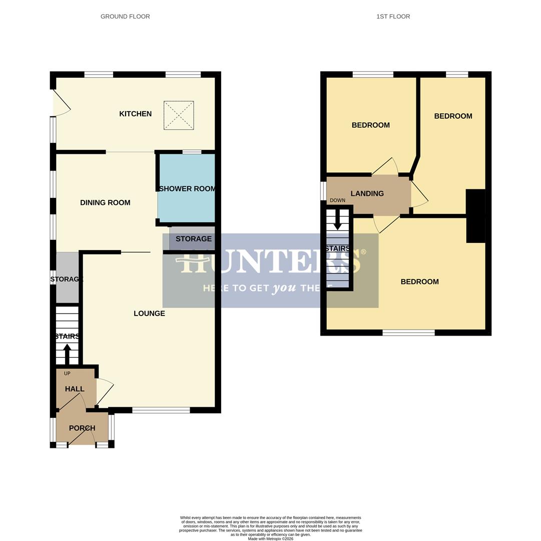 45, Ridge Grove, Stourbridge floorplan