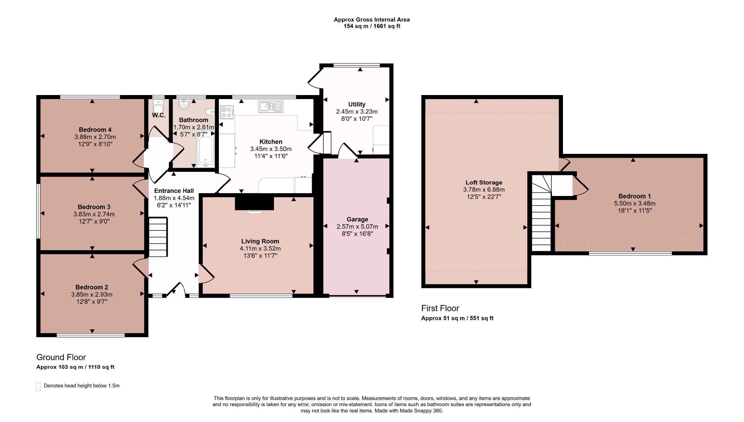 69 Aspin Lane, Knaresborough floorplan