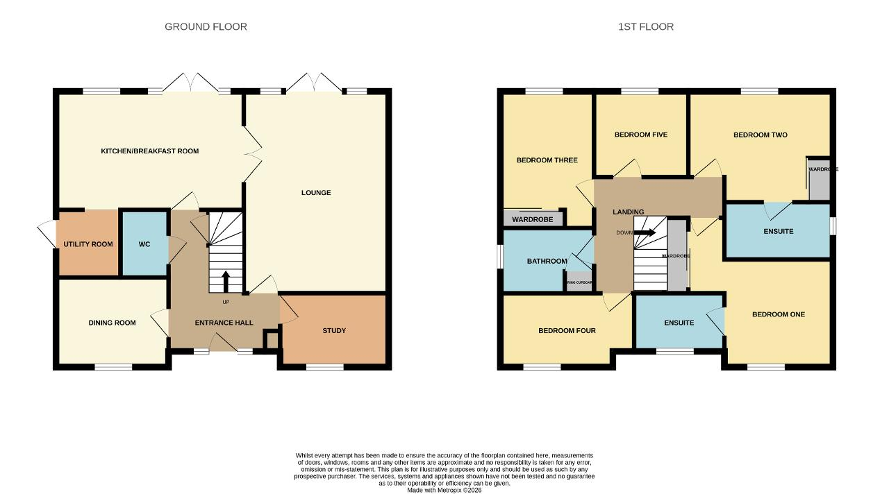 1, Perry Close, Milton Keynes floorplan