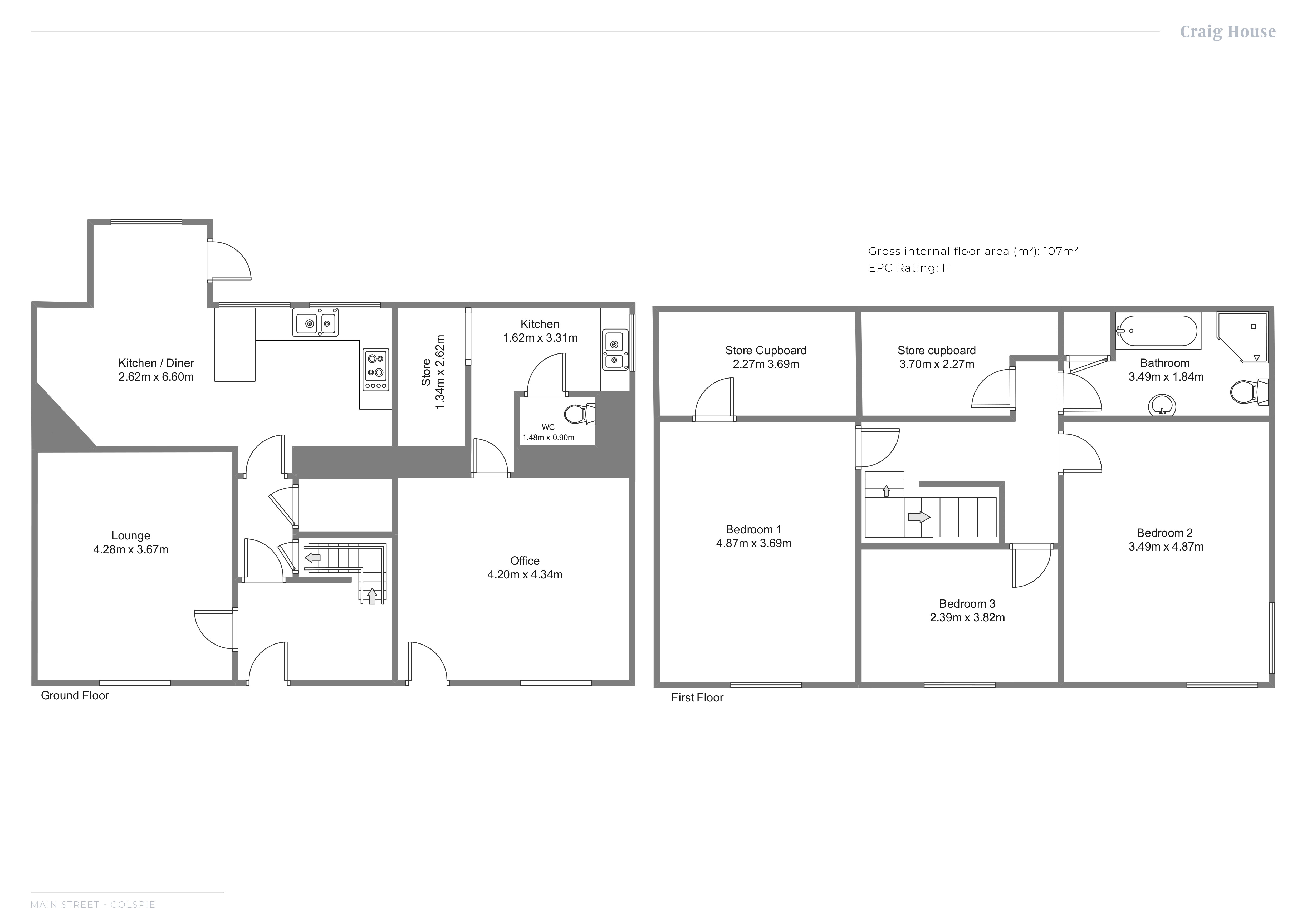 Main Street, Golspie floorplan
