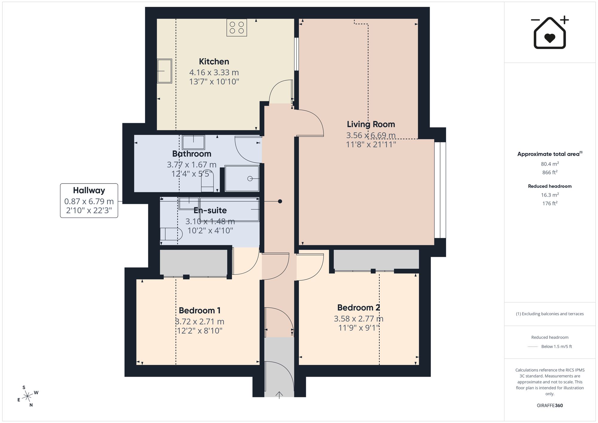 16 St. Nons Apts St. Nons Close, St. Davids, Haverfordwest floorplan