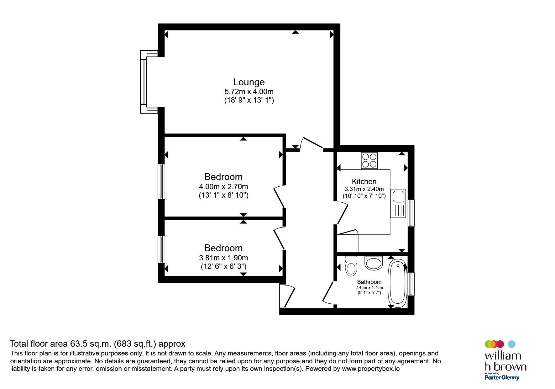 Warwick Close, Hornchurch floorplan