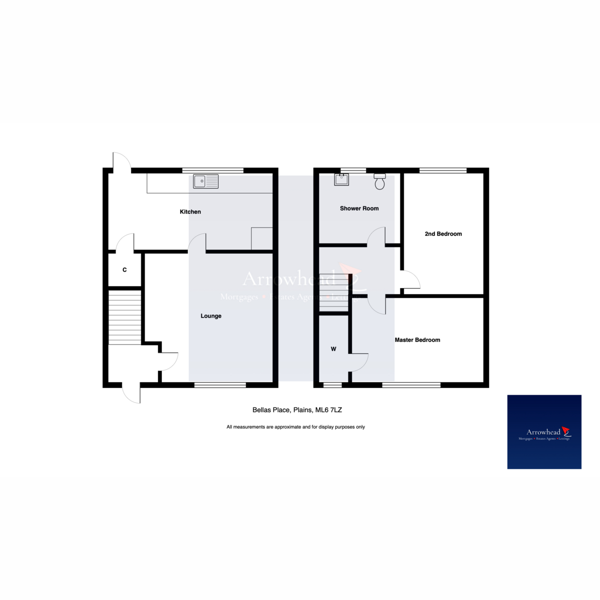 12, Bellas Place, Airdrie floorplan