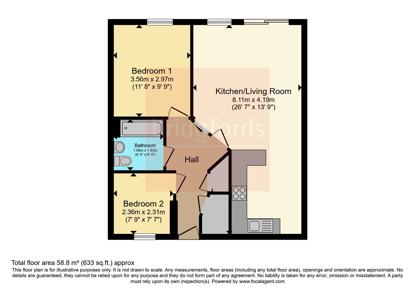 56 High Street, Manchester, M4 floorplan