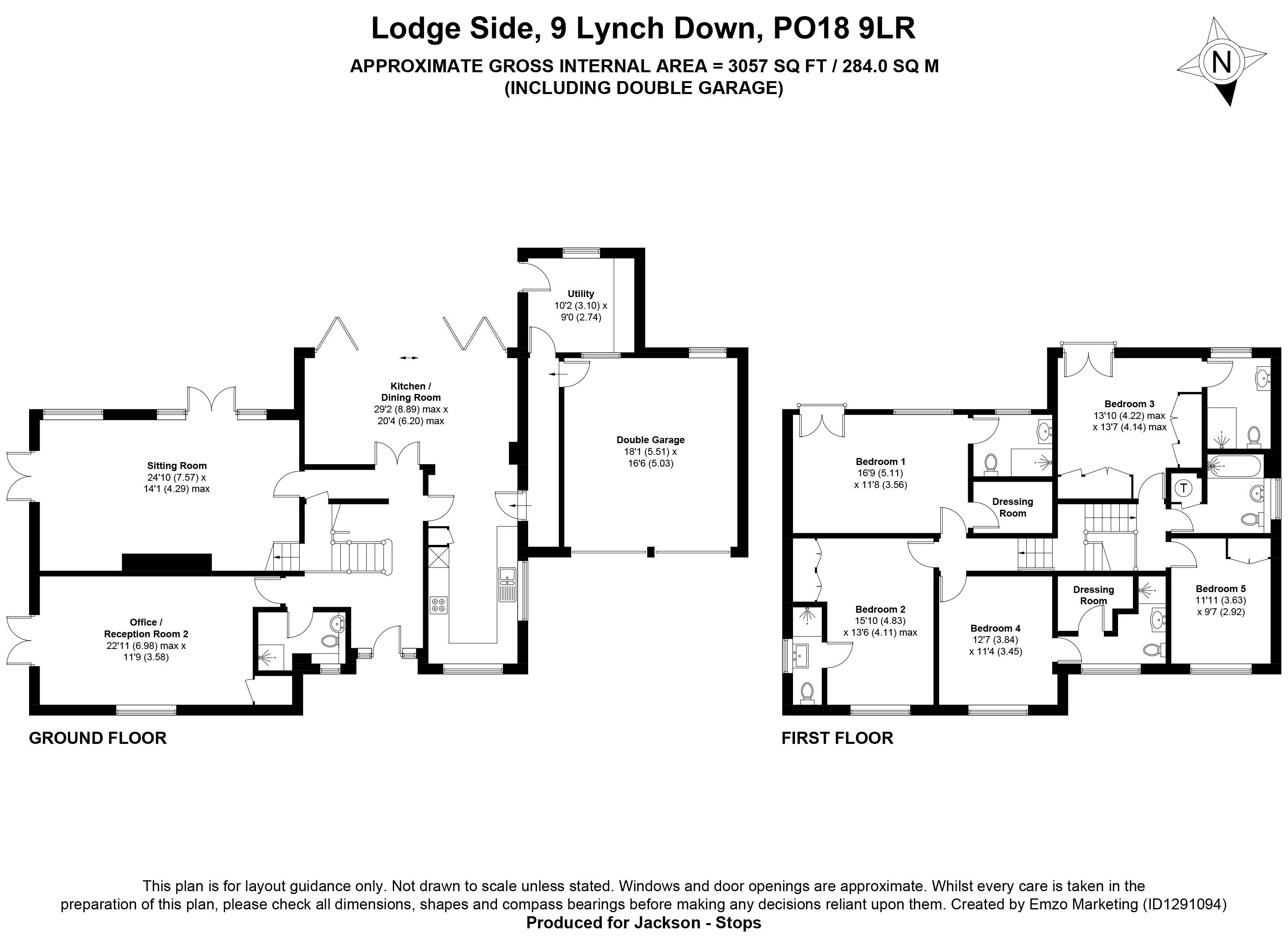 Lodge Side, 9, Lynch Down, Chichester floorplan