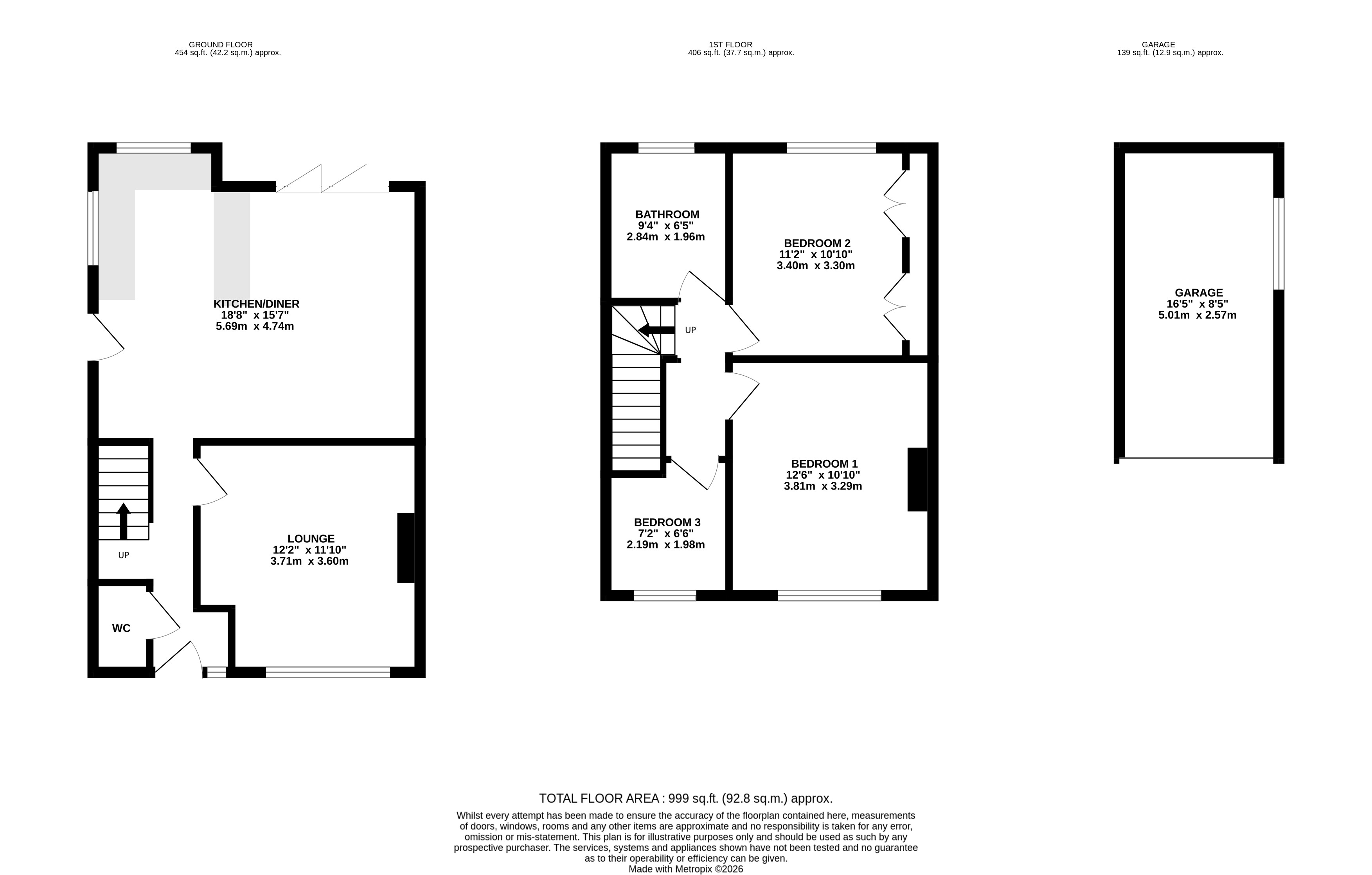 4, Emmott Drive, Leeds floorplan