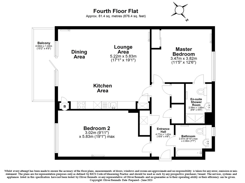 London, London W13, 2 bedroom flat for sale - 65632810 | PrimeLocation