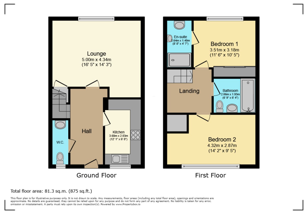 35, Boot Close, Buckingham floorplan