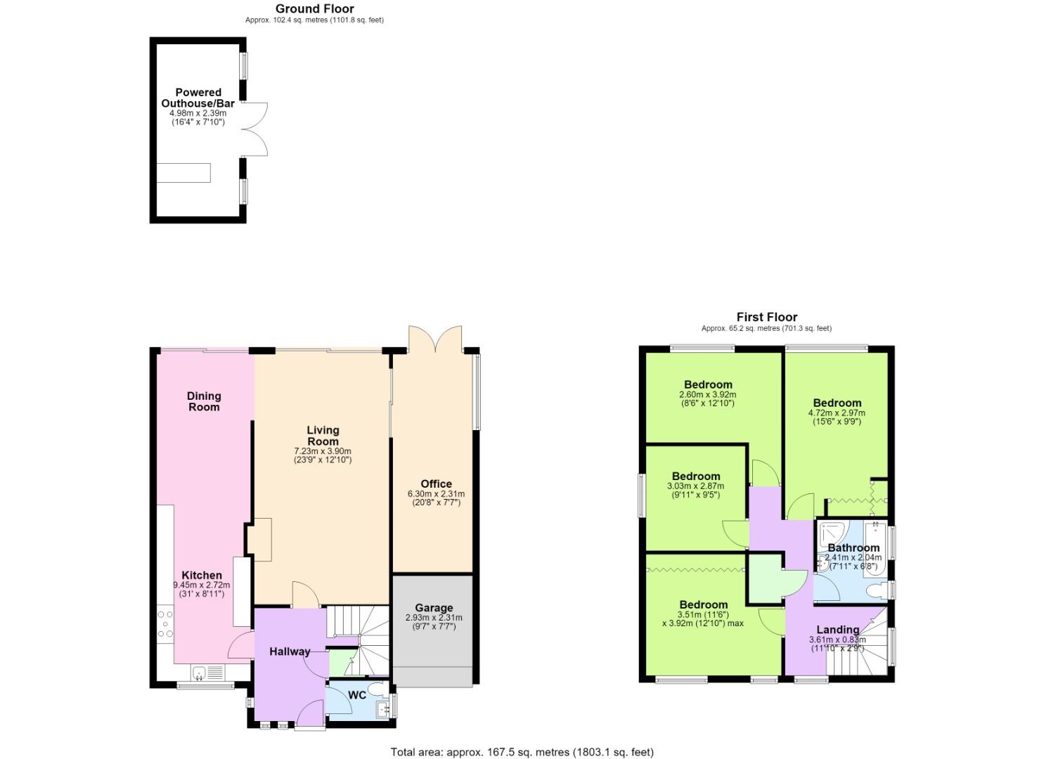 25, Burnside Grove, Nottingham floorplan