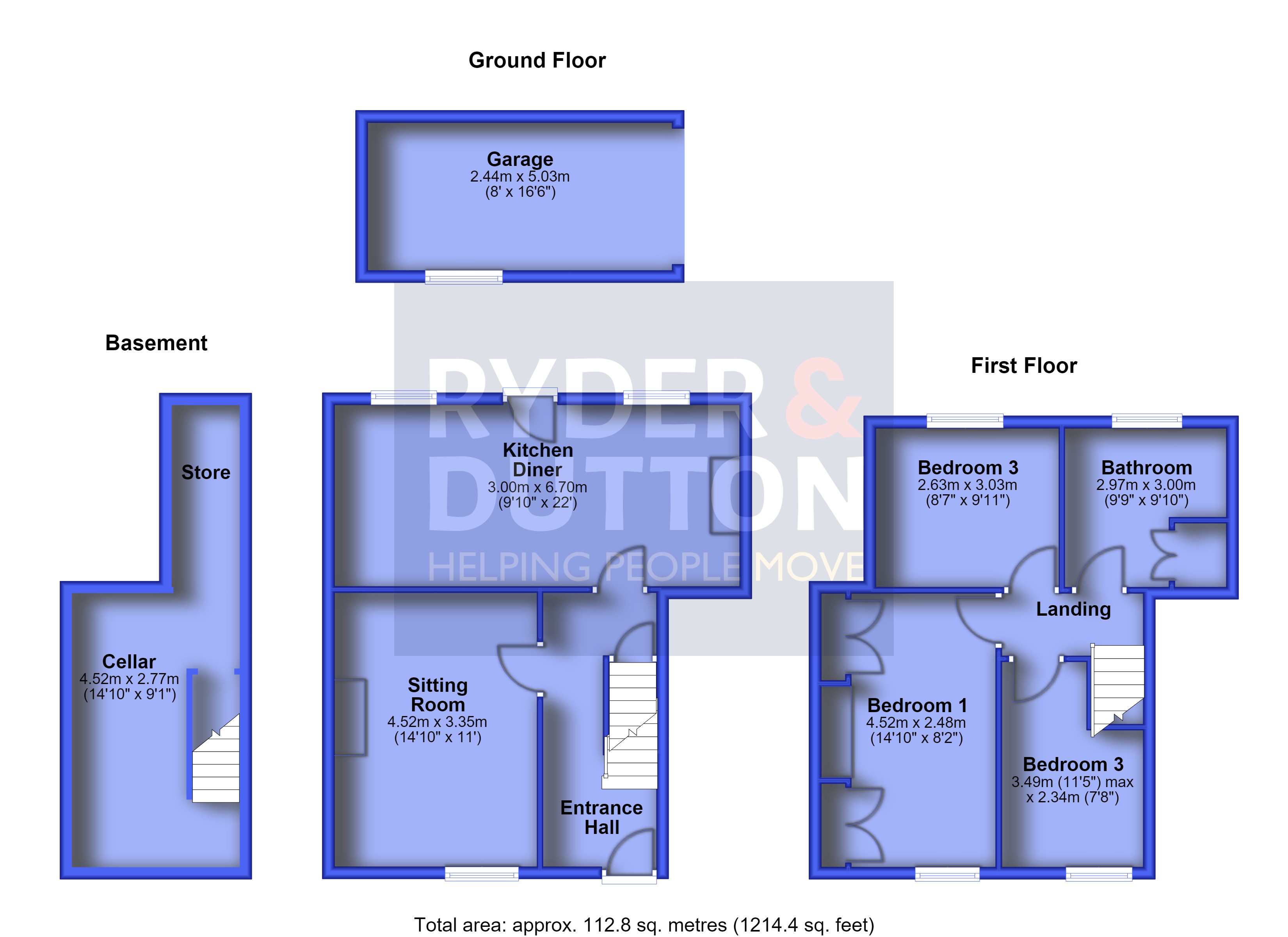 3, Spa Terrace, Huddersfield floorplan