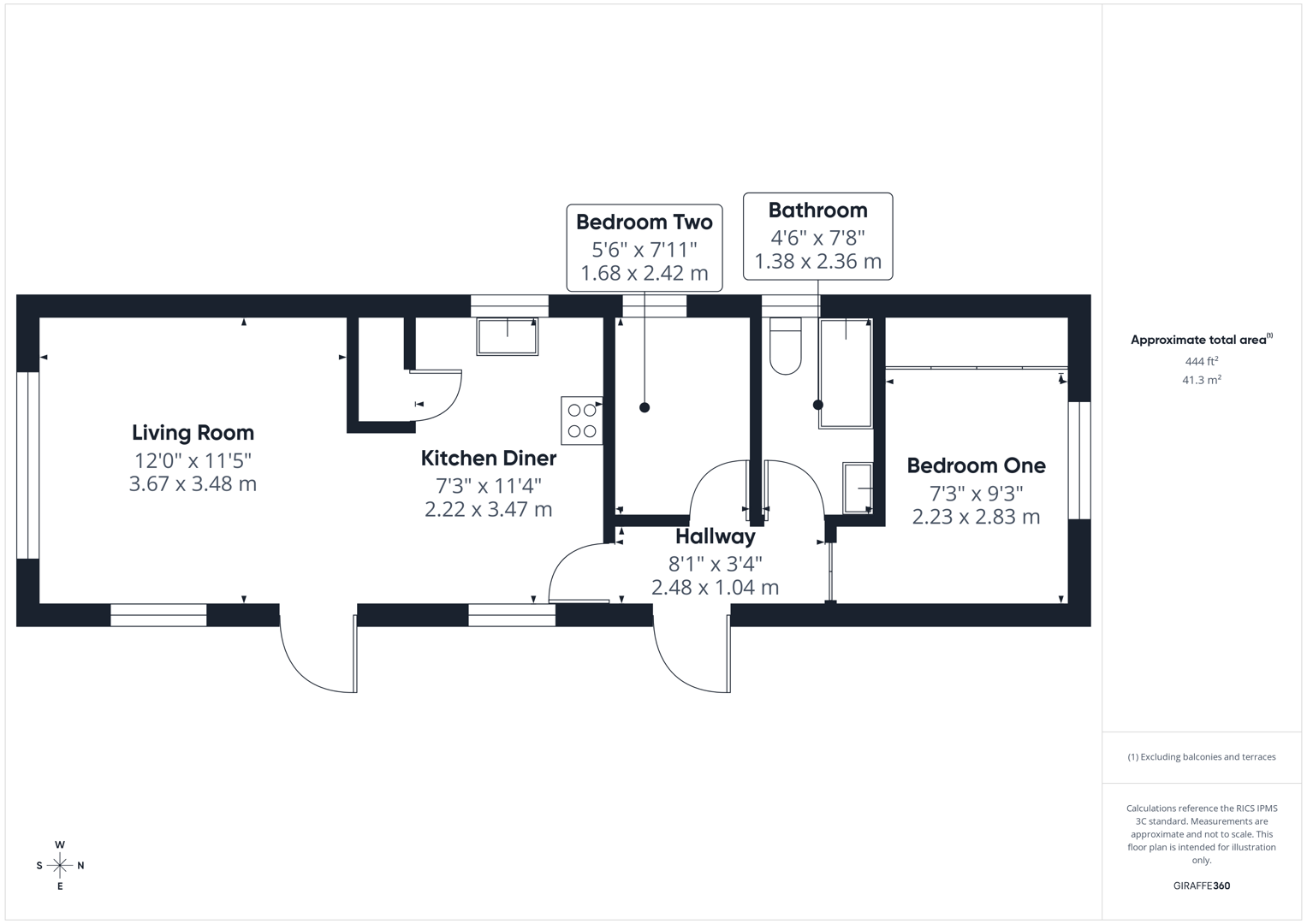 51, West Park Homes, Pontefract floorplan