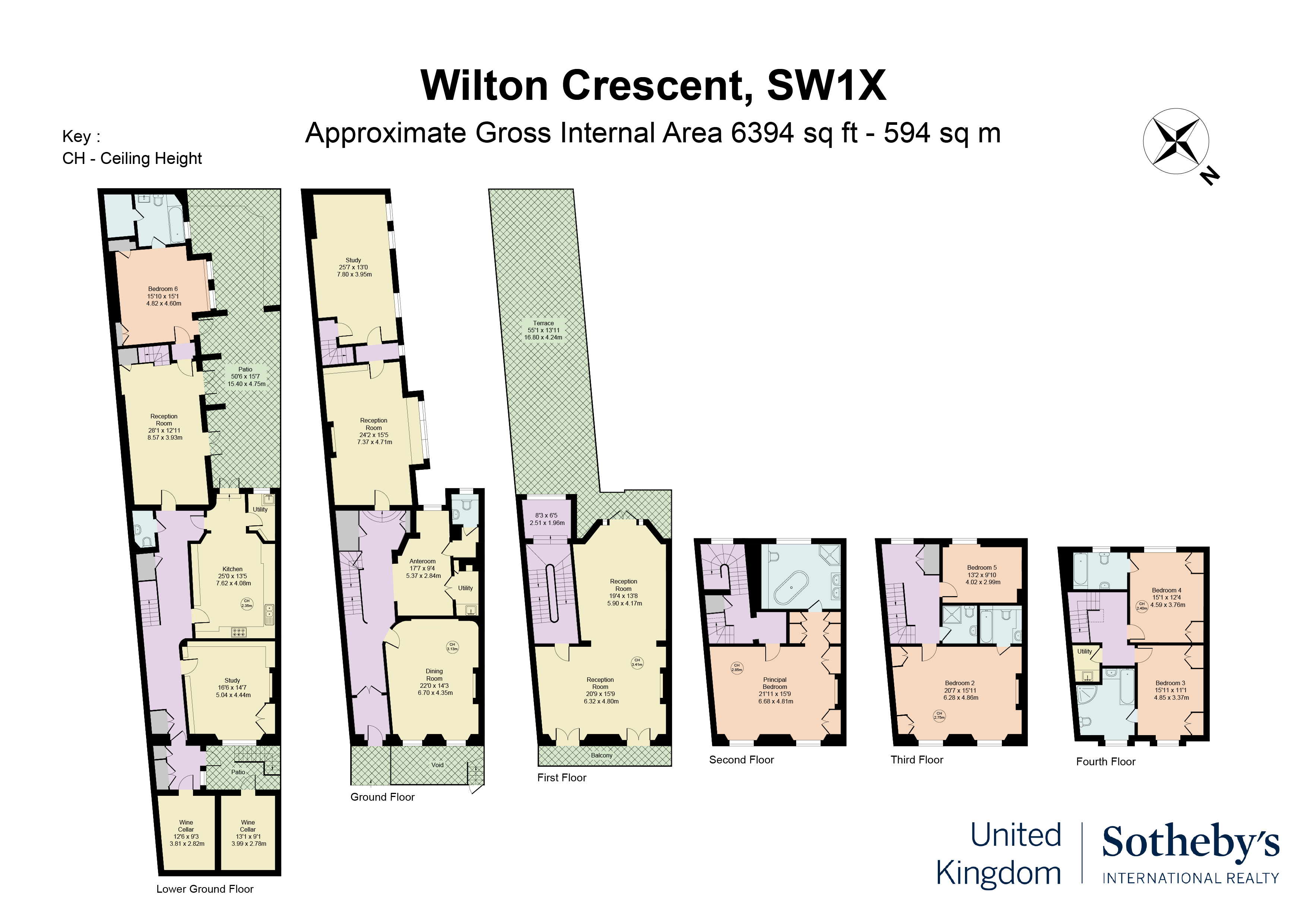 3, Wilton Crescent, Belgravia floorplan