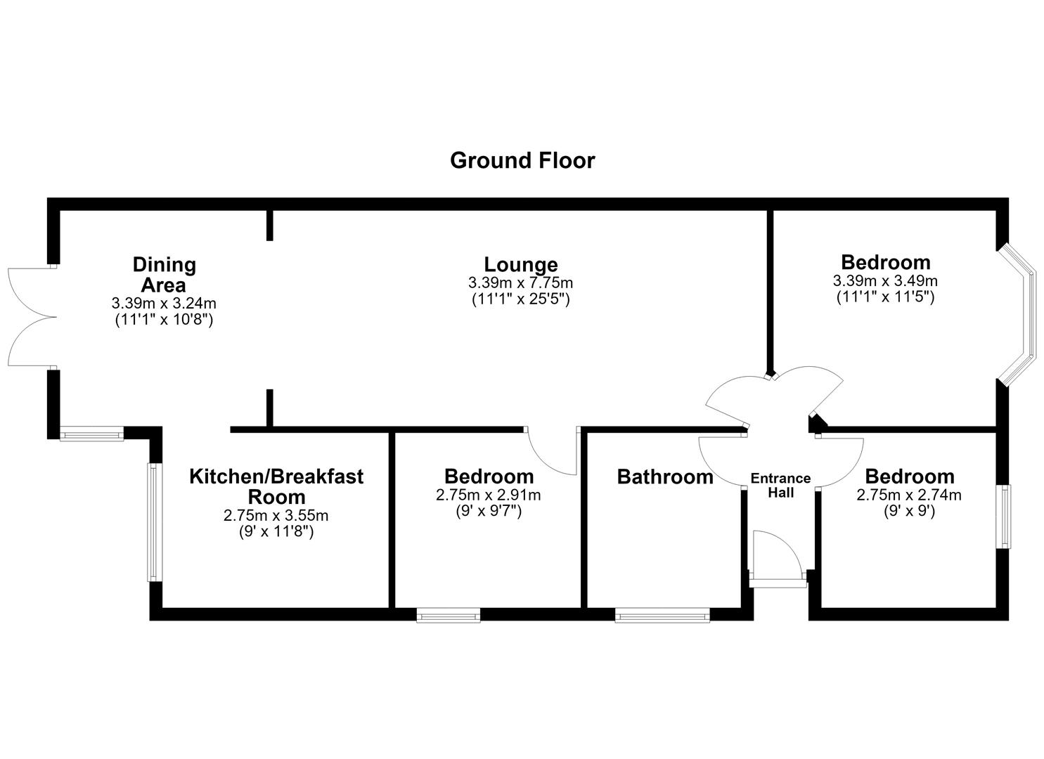 50, Crowstone Road, Grays floorplan