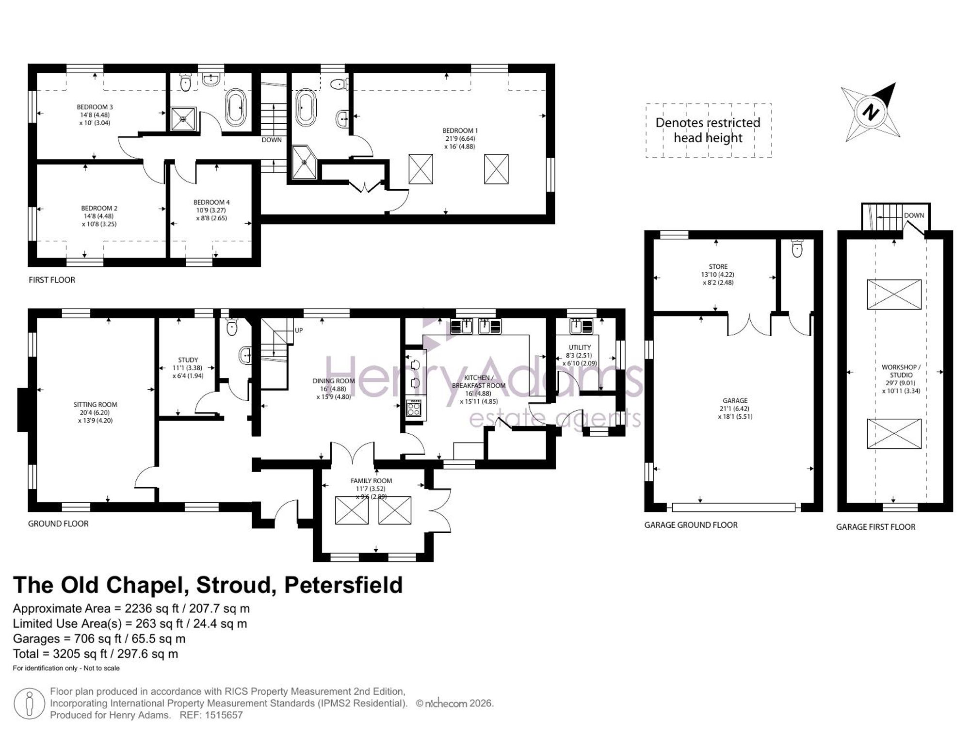 The Old Chapel, Petersfield floorplan