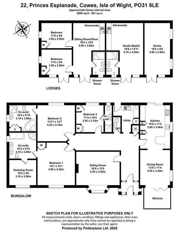 22 Princes Esplanade, Cowes floorplan