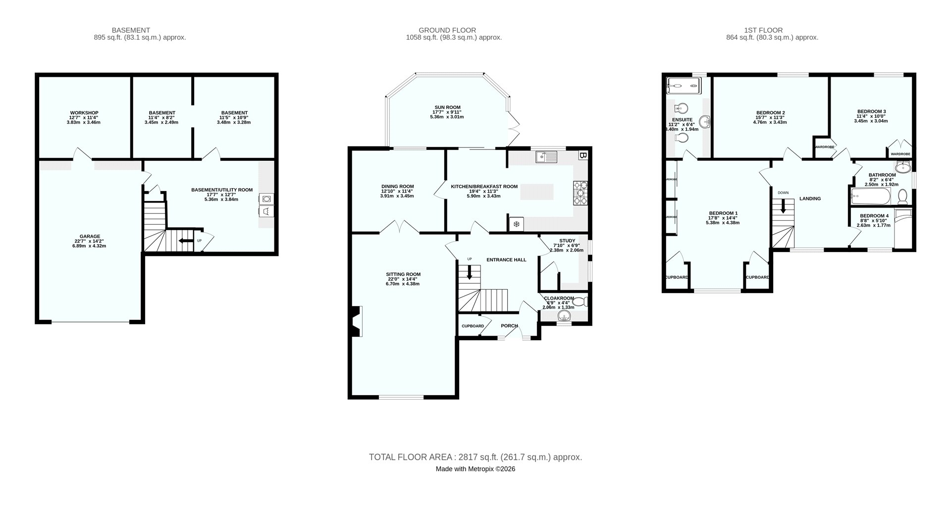 Tamarisk,, Chudleigh Road, Devon floorplan