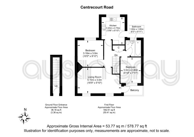 Worthing floorplan
