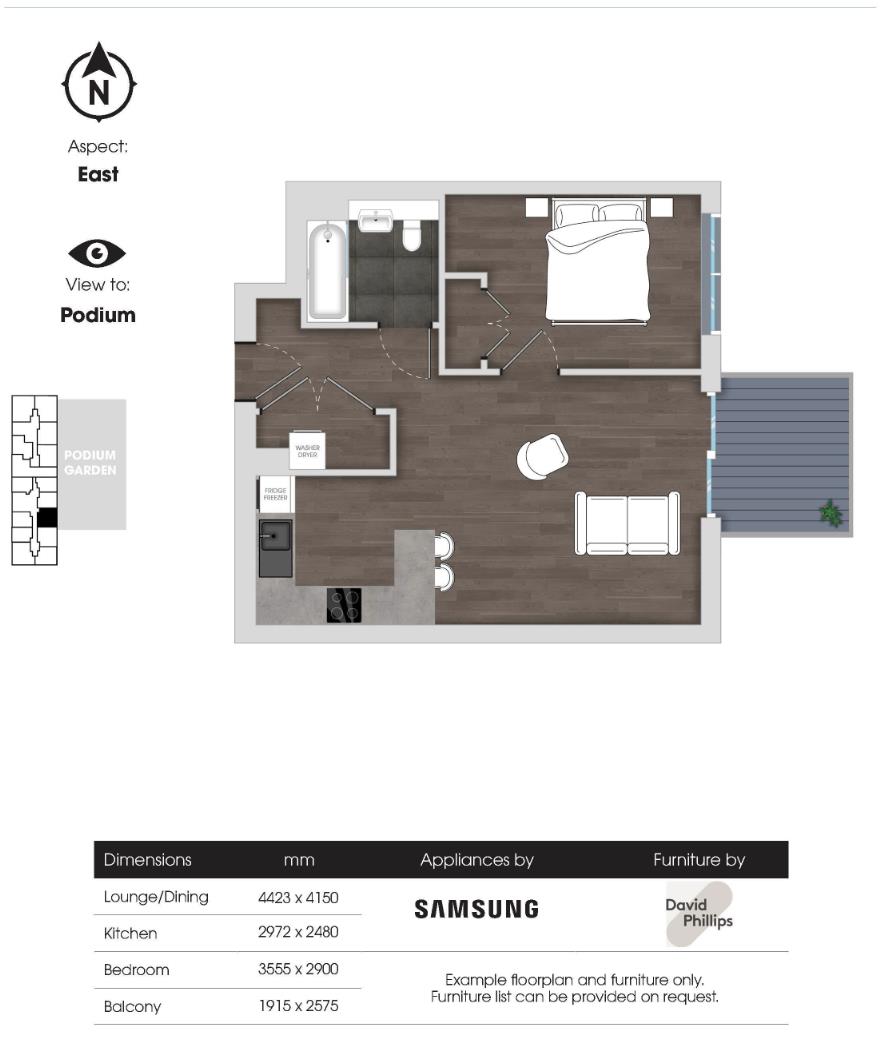 Solar, 3 Marley Street, Wembley Park floorplan