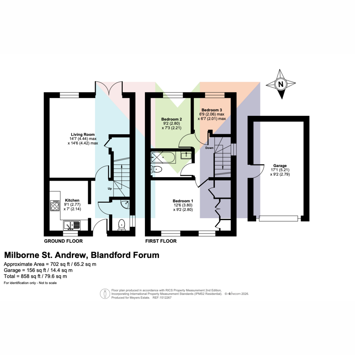 24 St Andrews View, Milborne St Andrew, Blandford Forum floorplan
