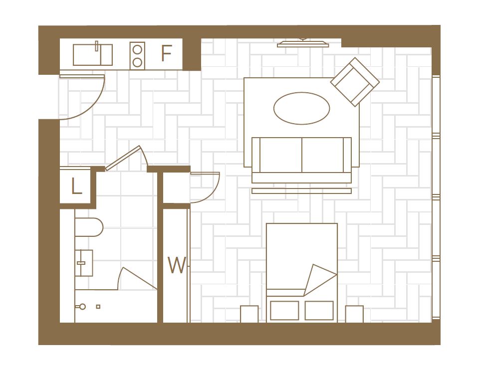 59.12 NP, 10, Landmark Pinnacle, London floorplan