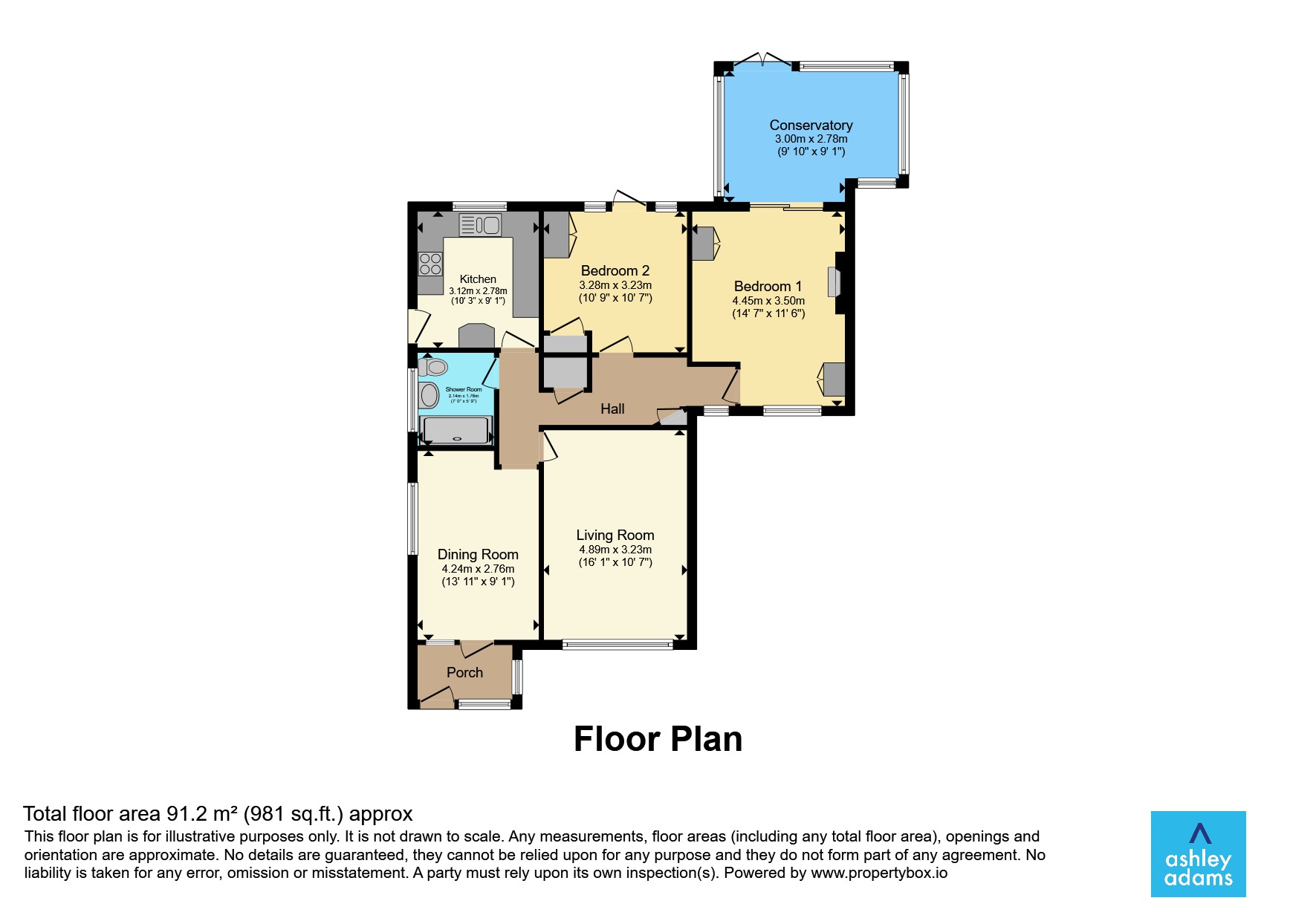 3, Mcneil Grove, Derby floorplan