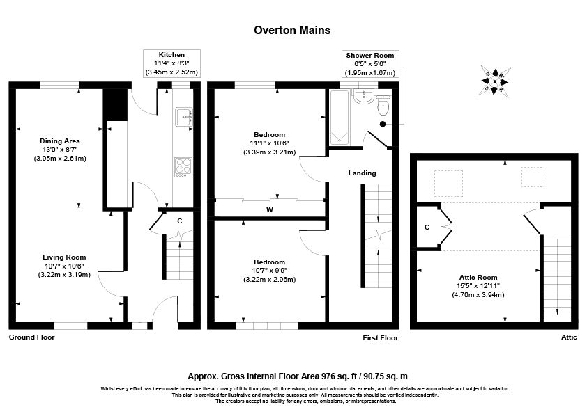 161, Overton Mains, Kirkcaldy floorplan