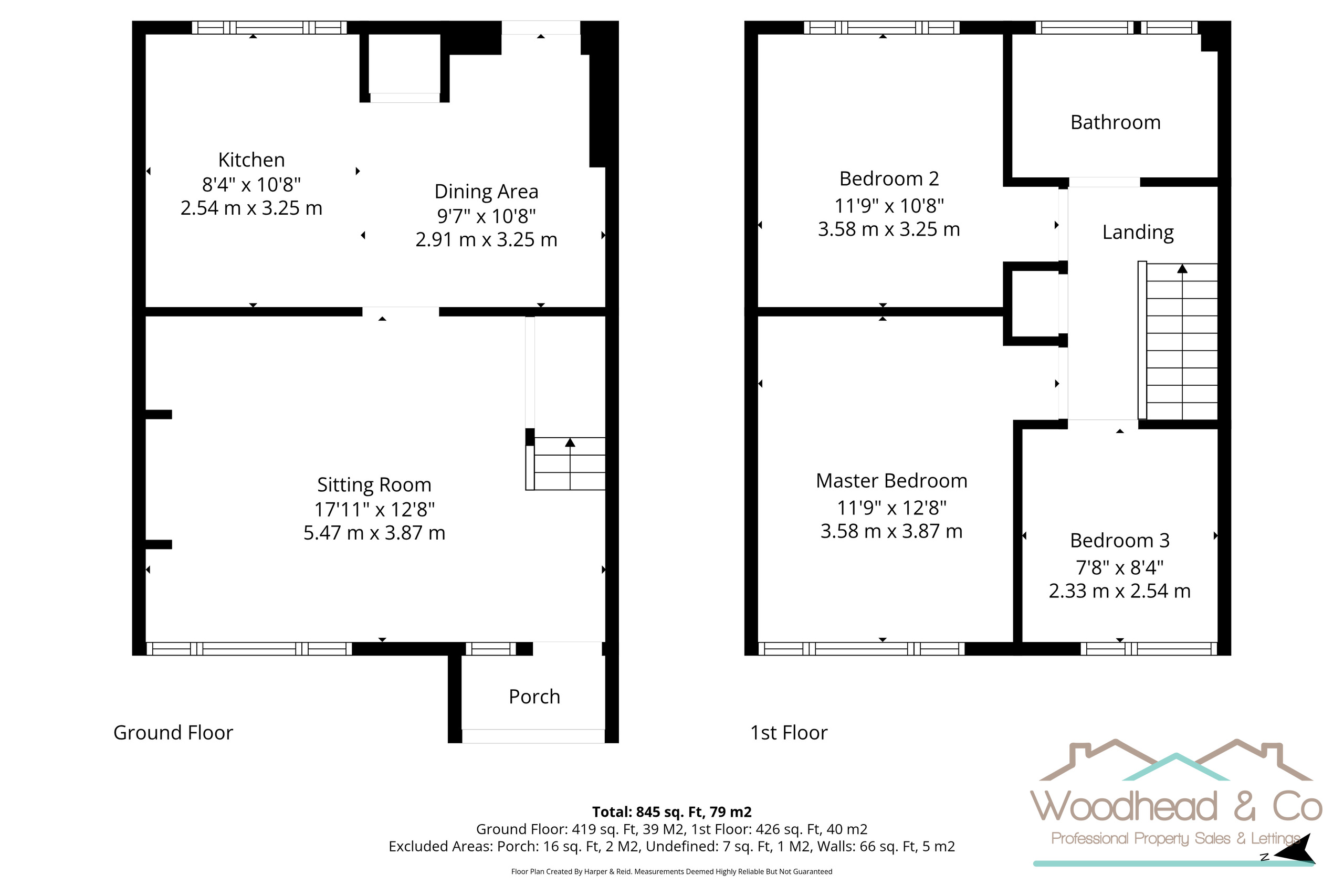 52 Swinburne Road, Wellingborough floorplan