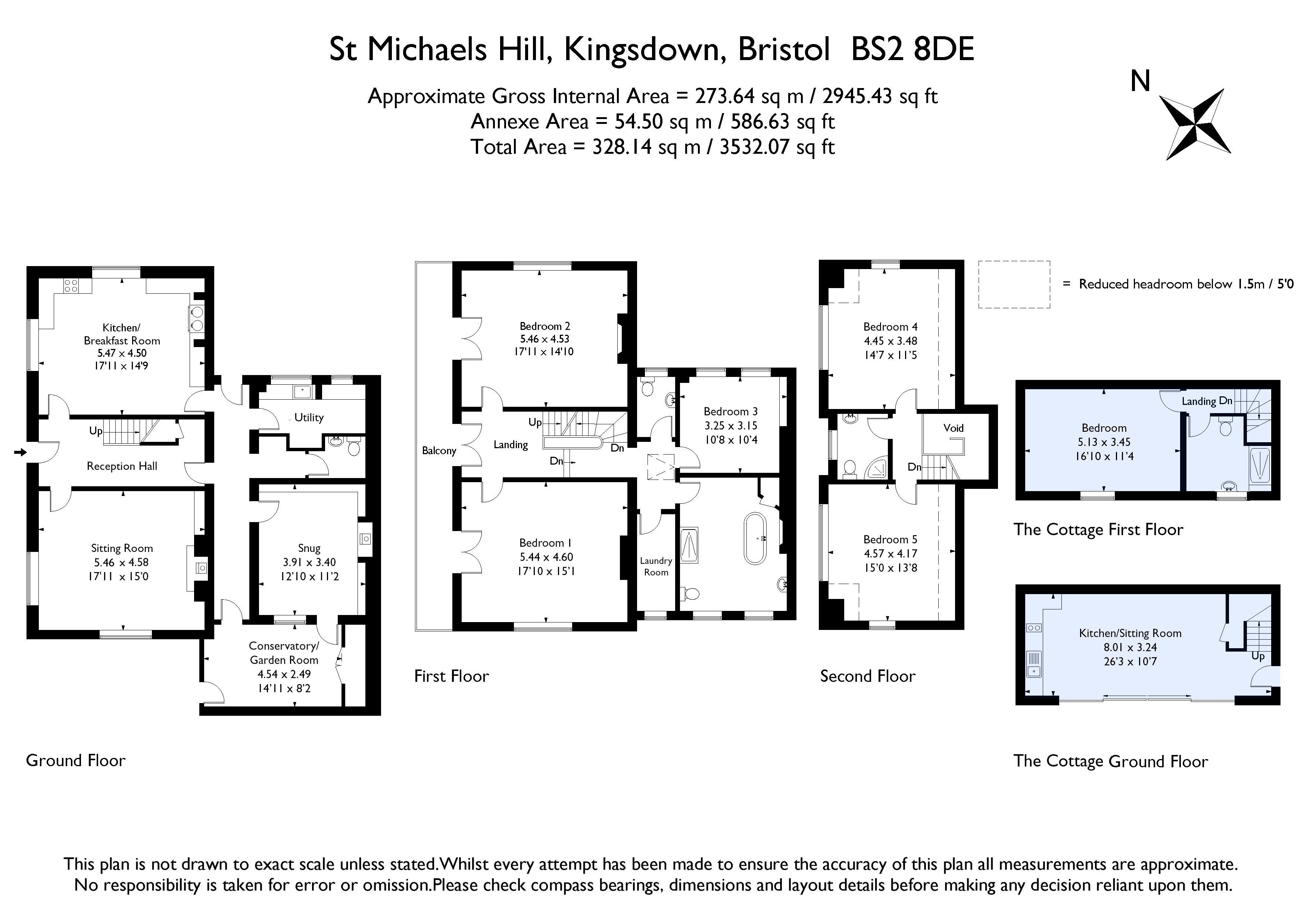 166, St. Michaels Hill, Bristol floorplan