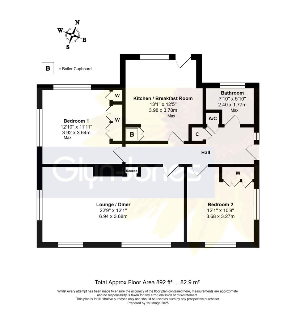 Saxon Close, East Preston floorplan