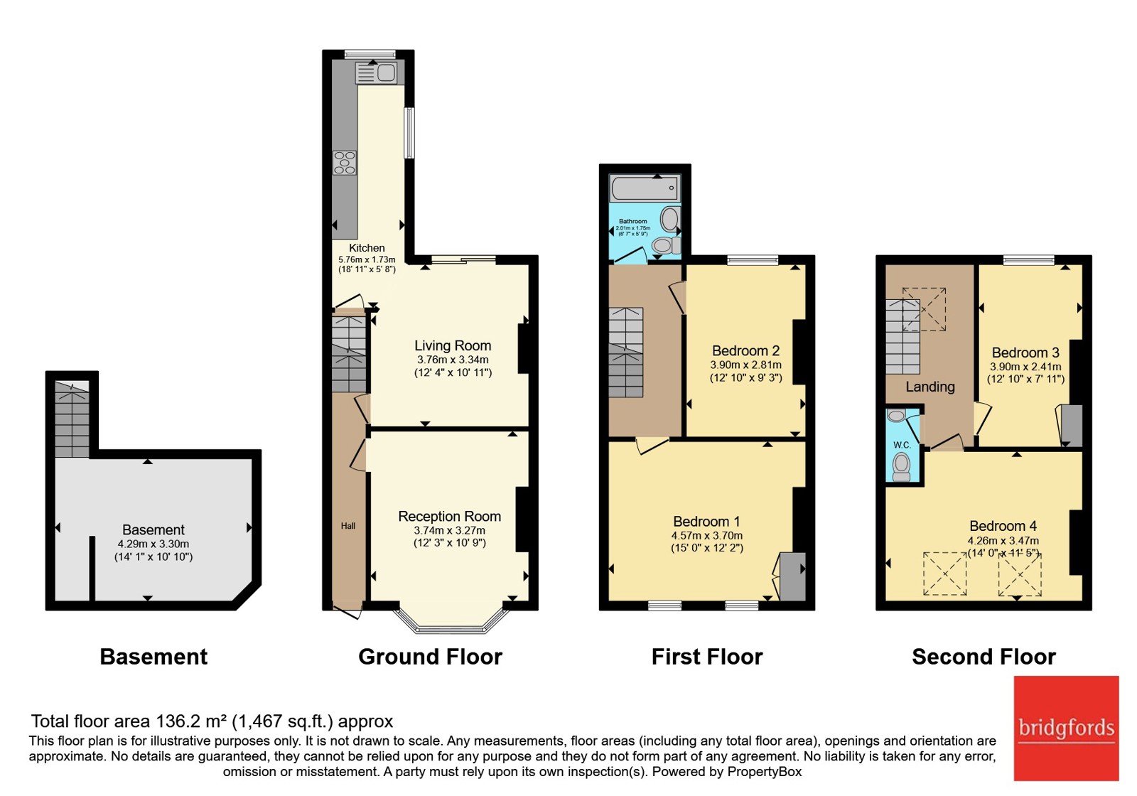 90, Davenport Avenue, Greater Manchester floorplan