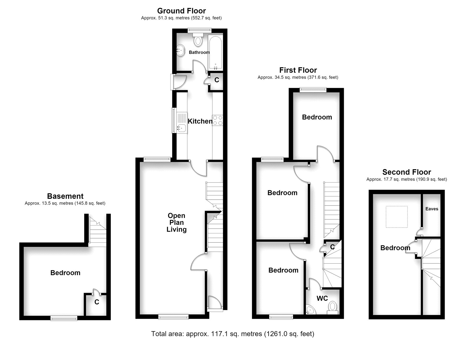 54, Otway Street, Kent floorplan