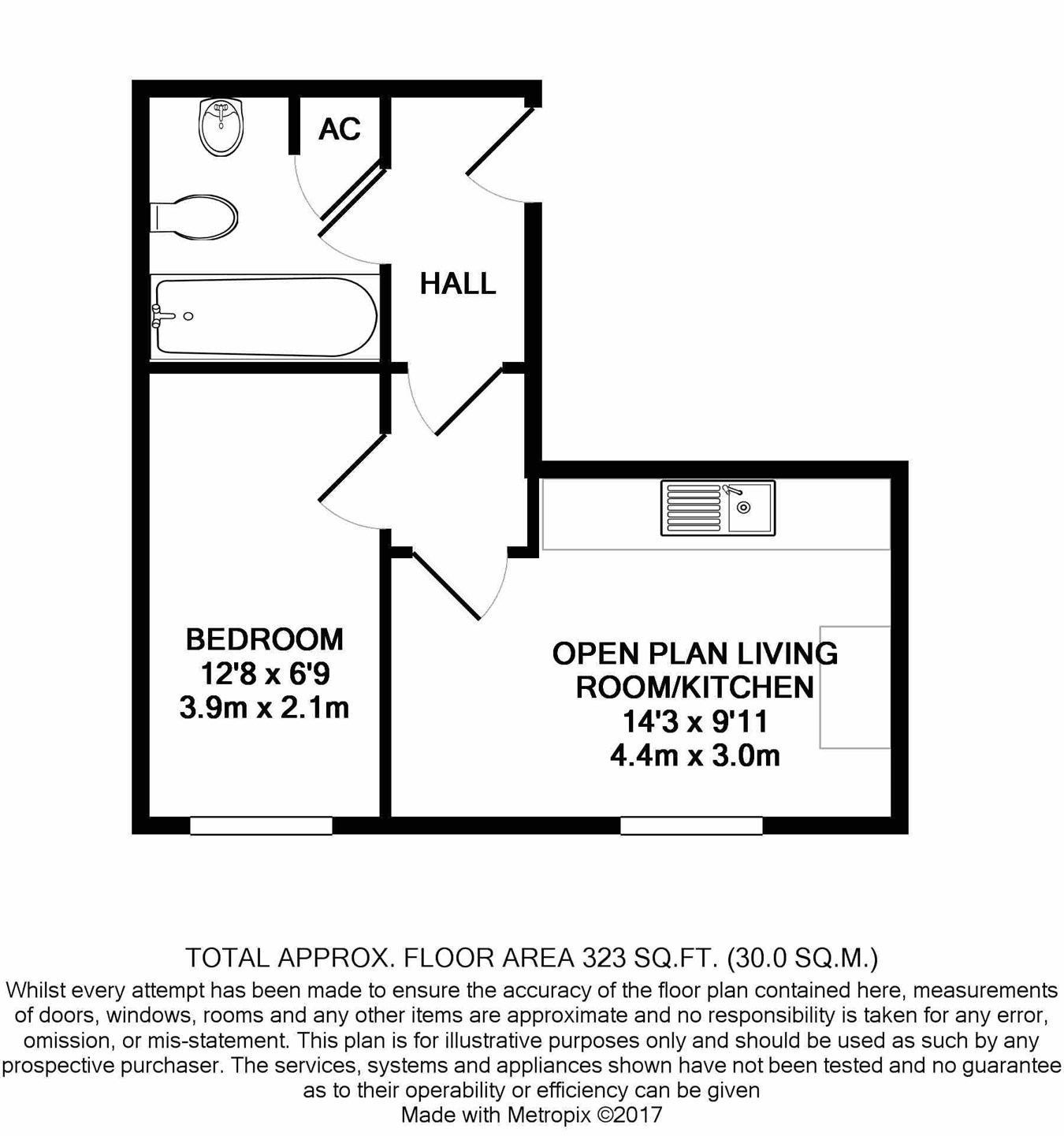 1 Bedrooms Flat to rent in High Street, Talgarth, Brecon LD3