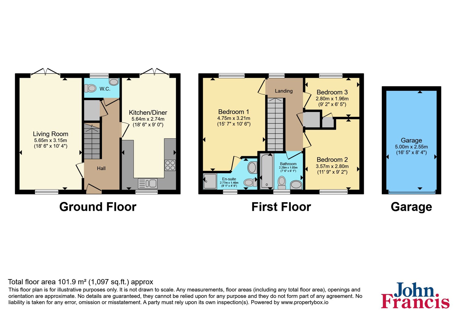 20, Ffordd Y Glowyr, Ammanford floorplan
