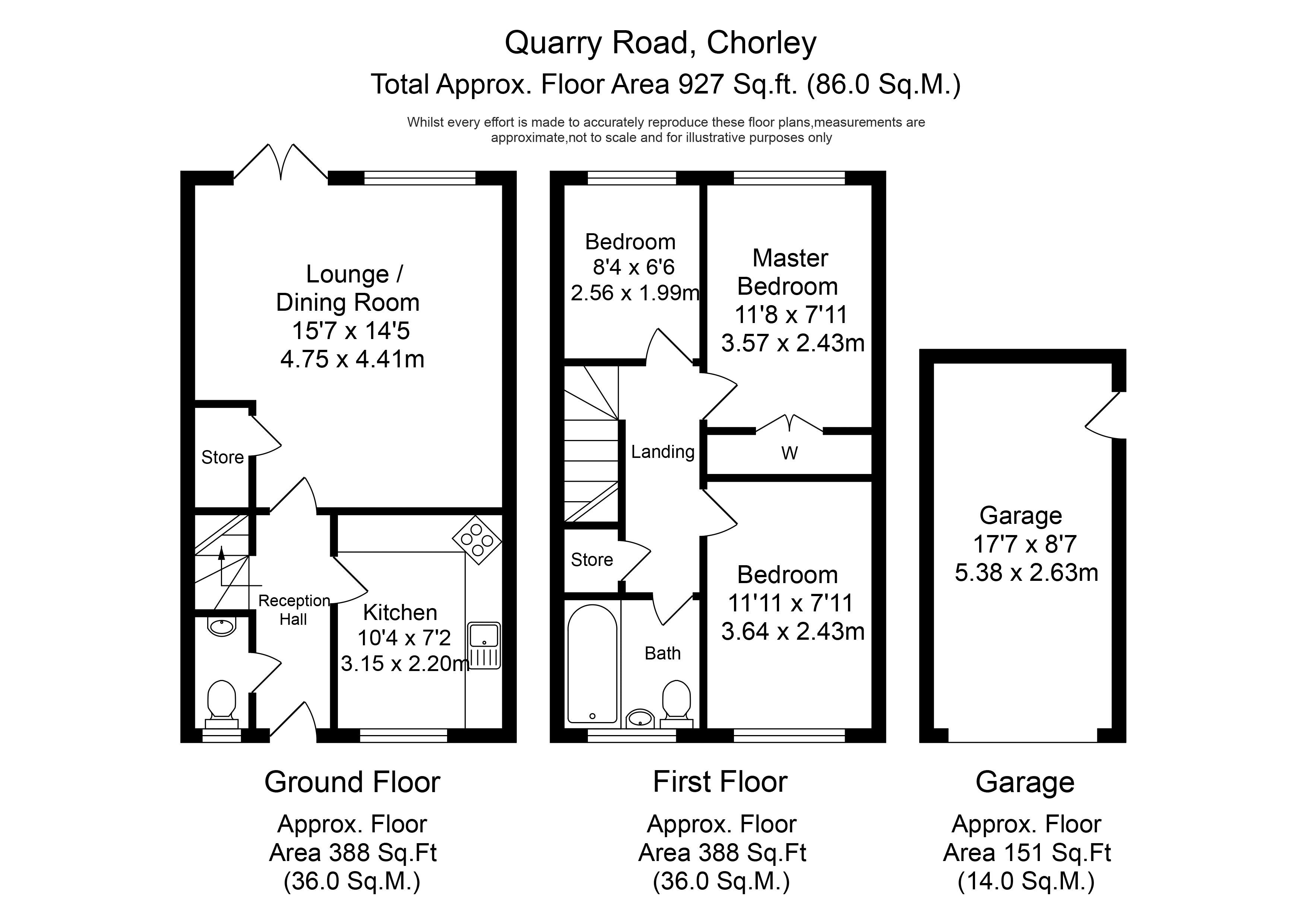 3 Bedrooms Semi-detached house for sale in Quarry Road, Chorley PR6
