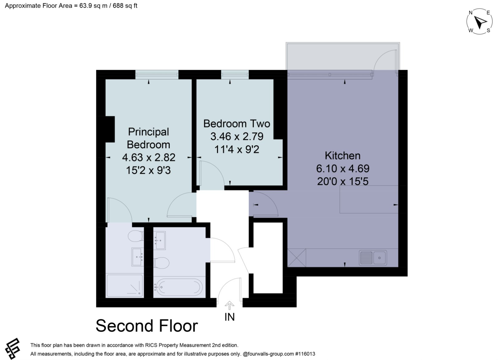 Potato Wharf, Greater Manchester floorplan