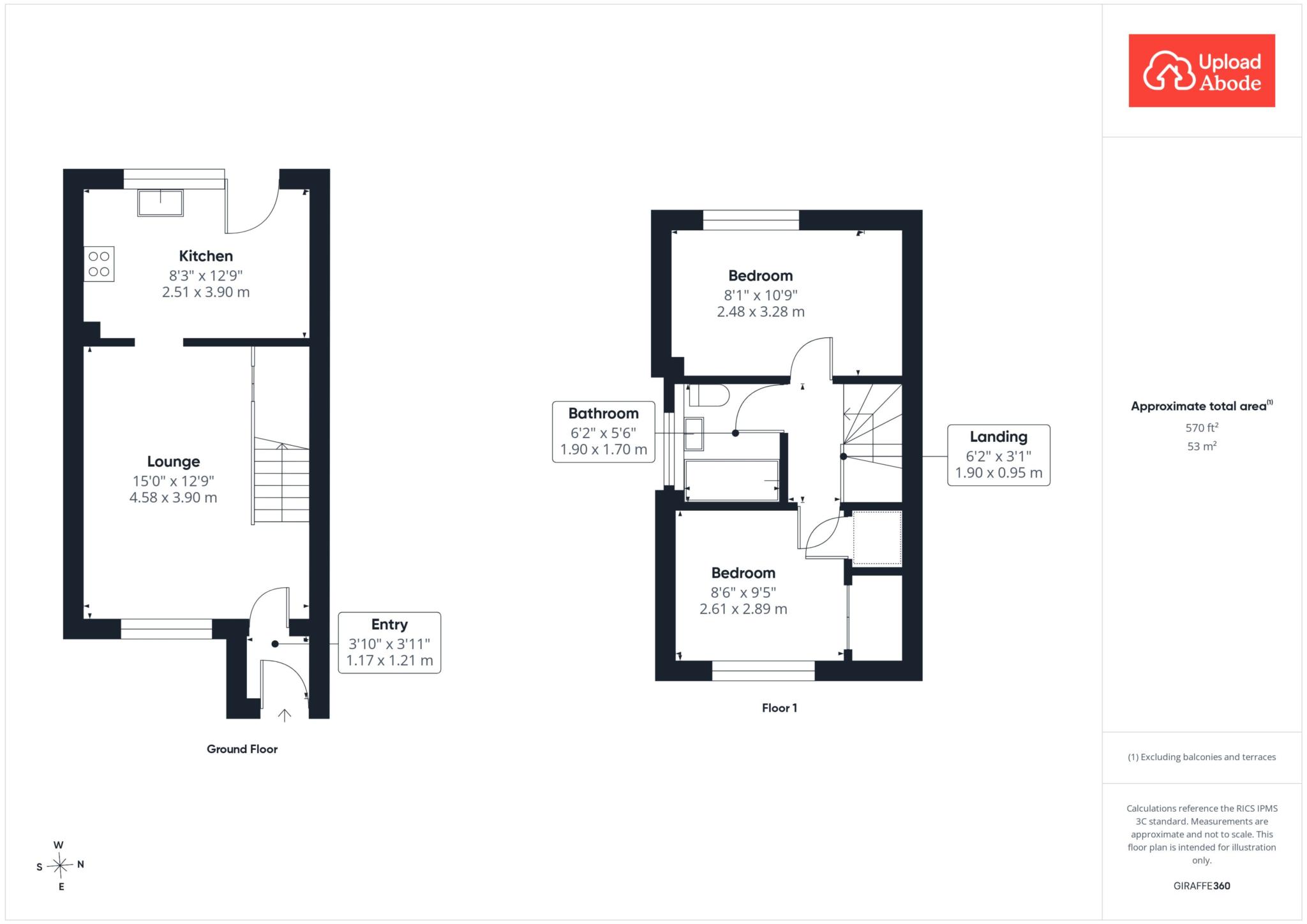 2, Thistle Gardens, Motherwell floorplan
