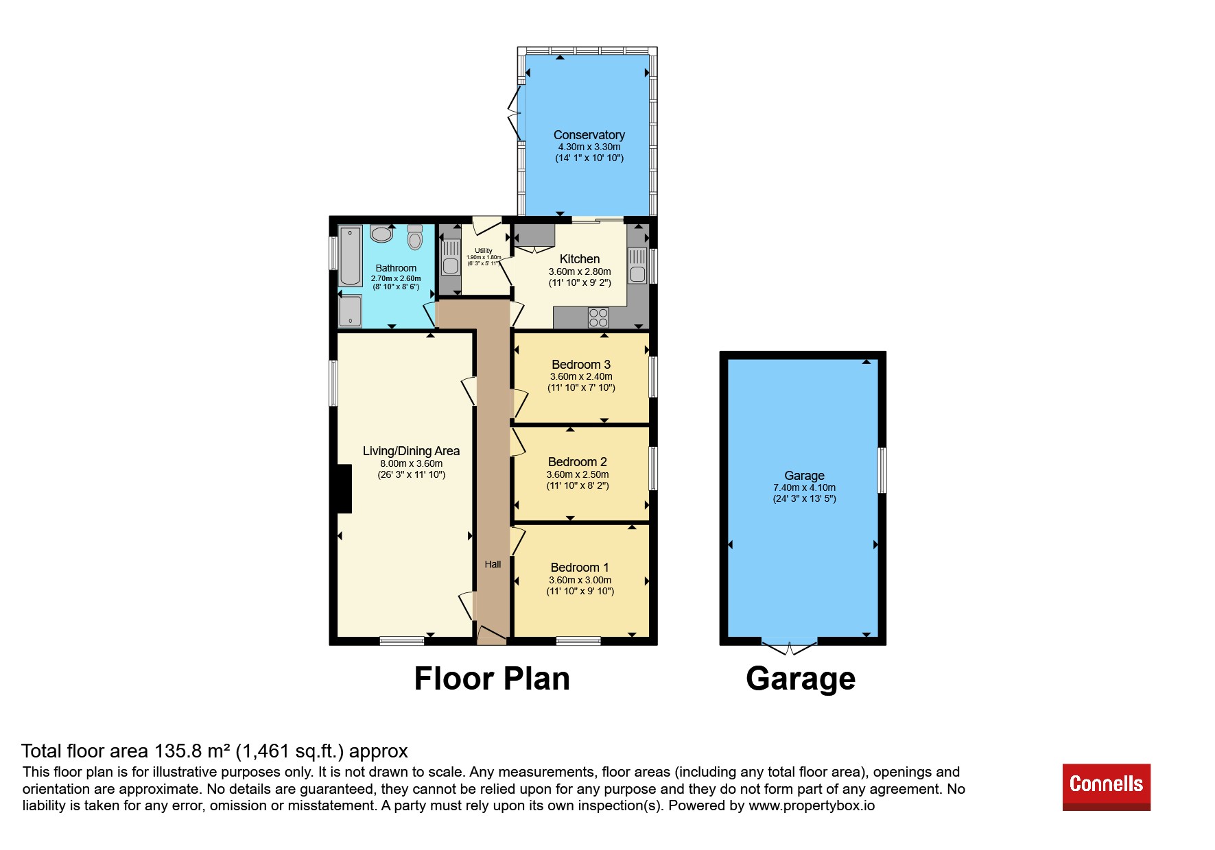 287, St. Neots Road, Cambridge floorplan