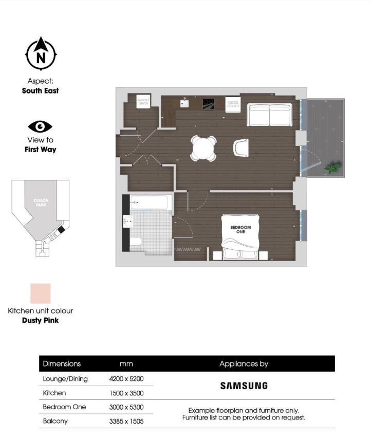 The Robinson, 1 Atlantic Crescent, Wembley floorplan
