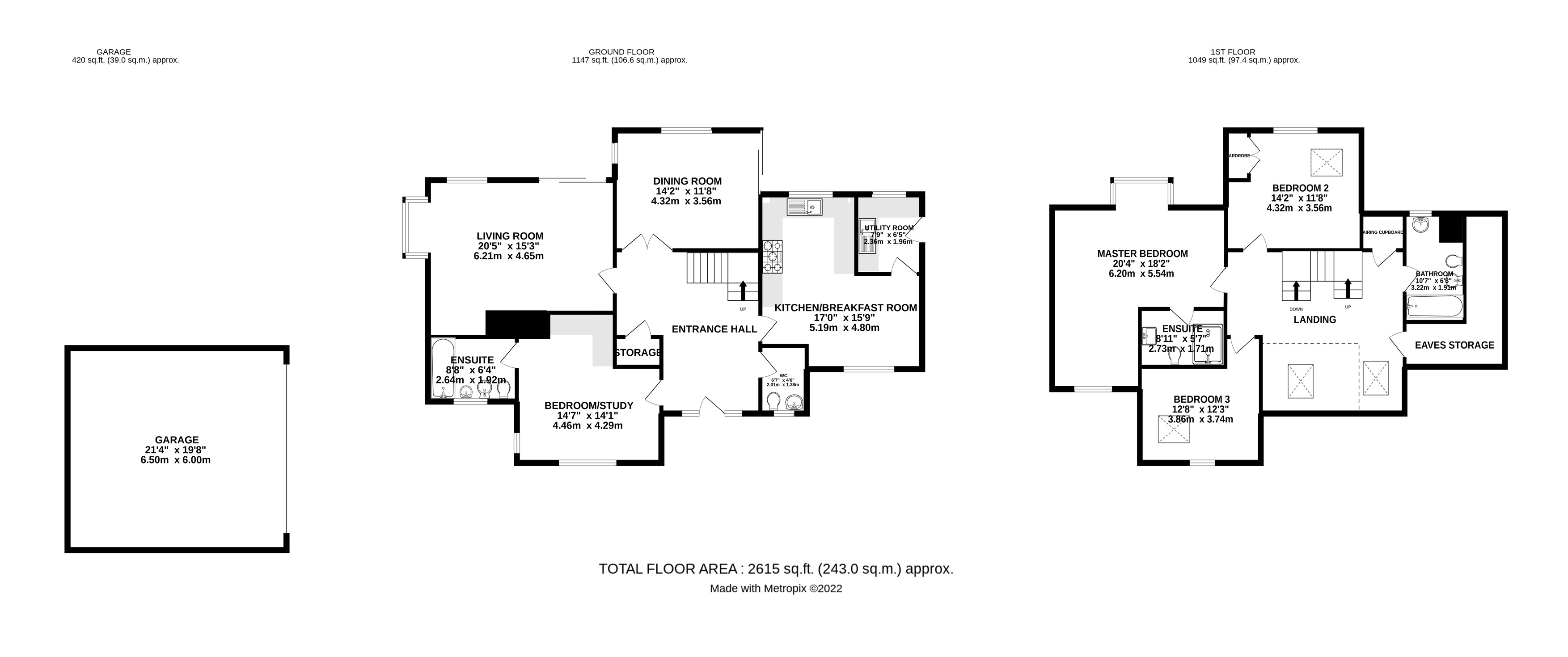 East Drive, Ham Manor, Angmering, West Sussex BN16, 4 bedroom detached house for sale 64218850