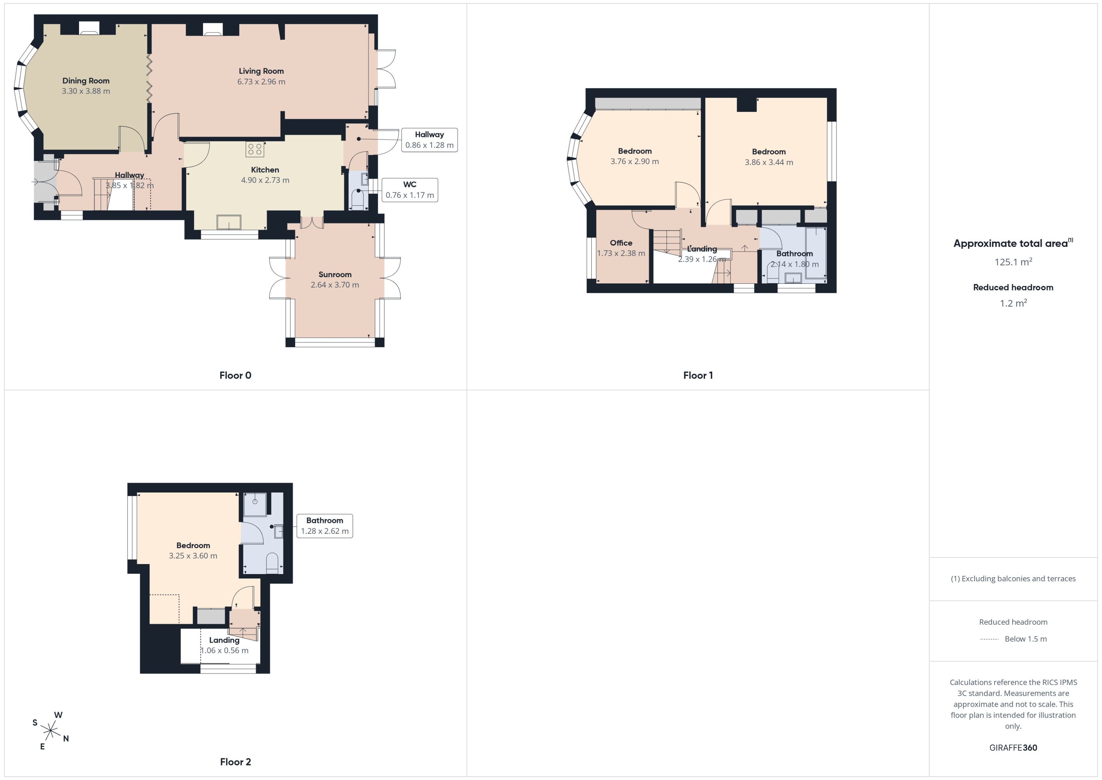 14, Brynteg, Cardiff floorplan