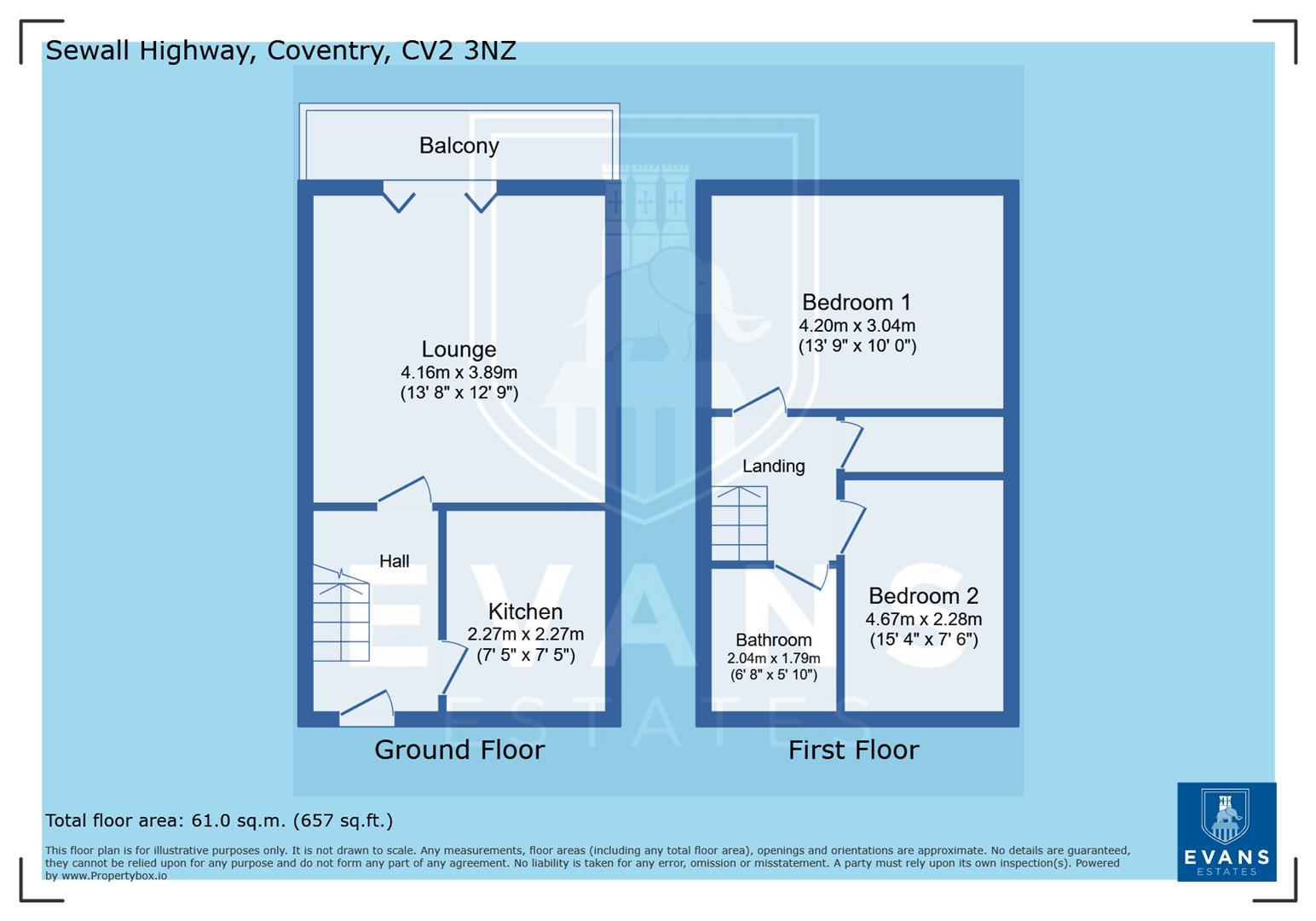 406, Sewall Highway, Coventry floorplan