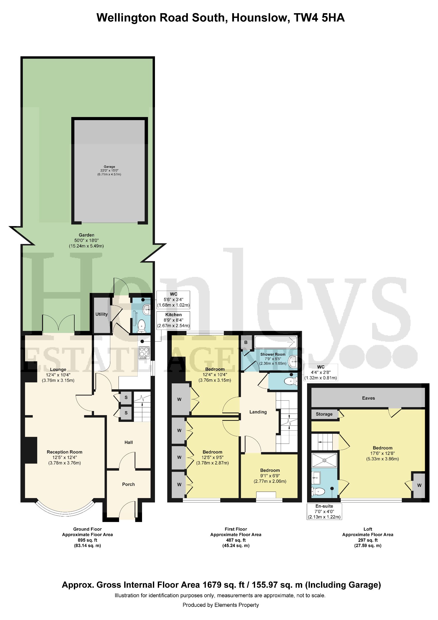 221 Wellington Road South, Hounslow floorplan