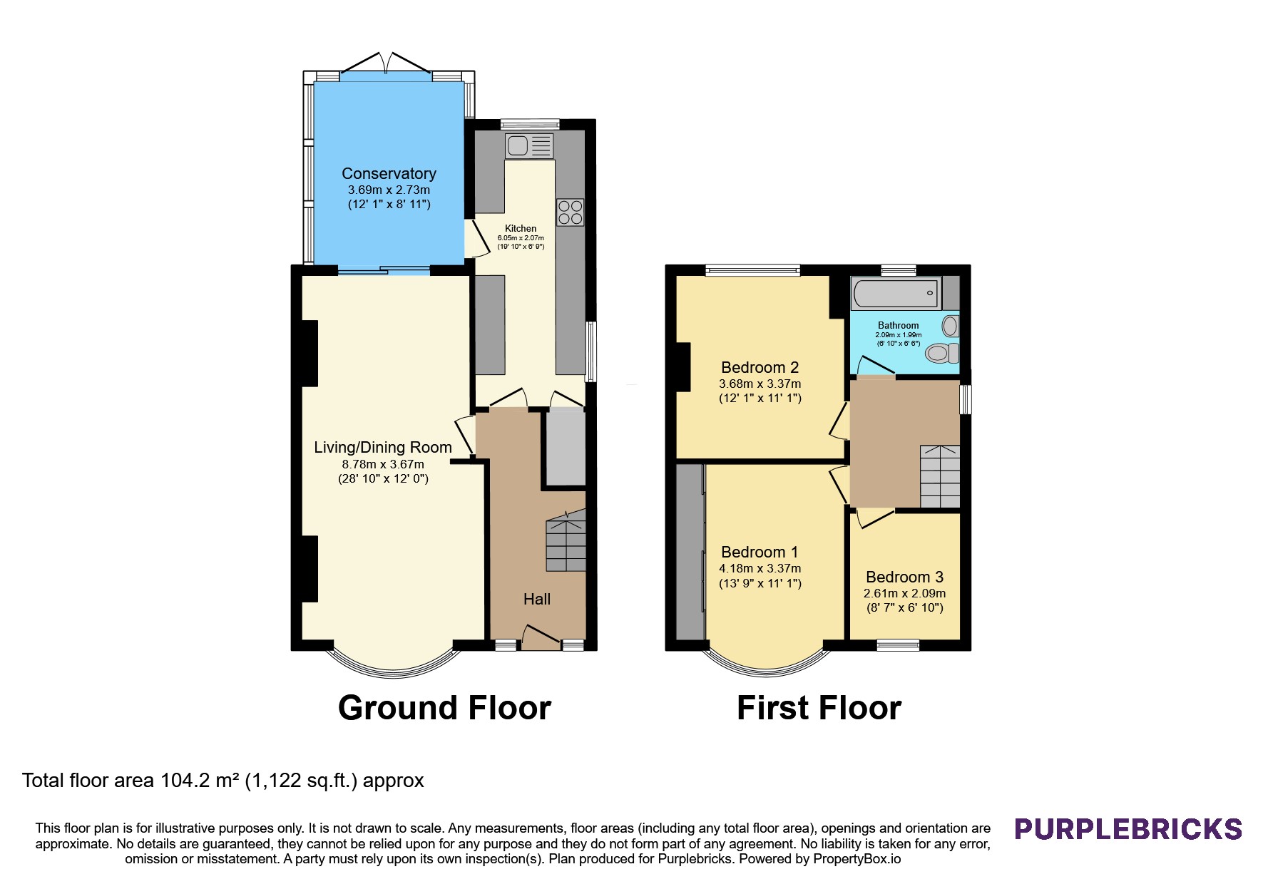 26, Windsor Road, Redcar floorplan