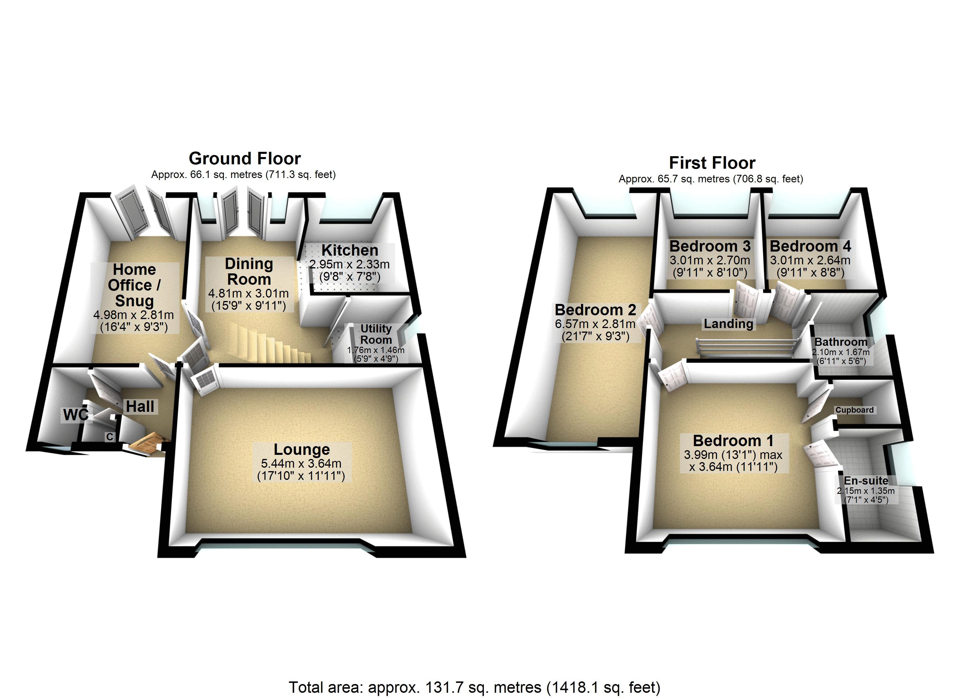 42, Seven Acres Lane, Rochdale floorplan