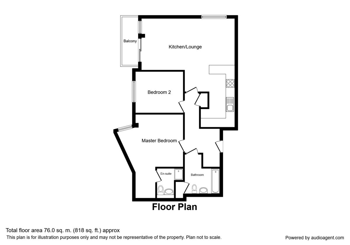 2 Bedrooms Flat to rent in Rice Street, Manchester M3