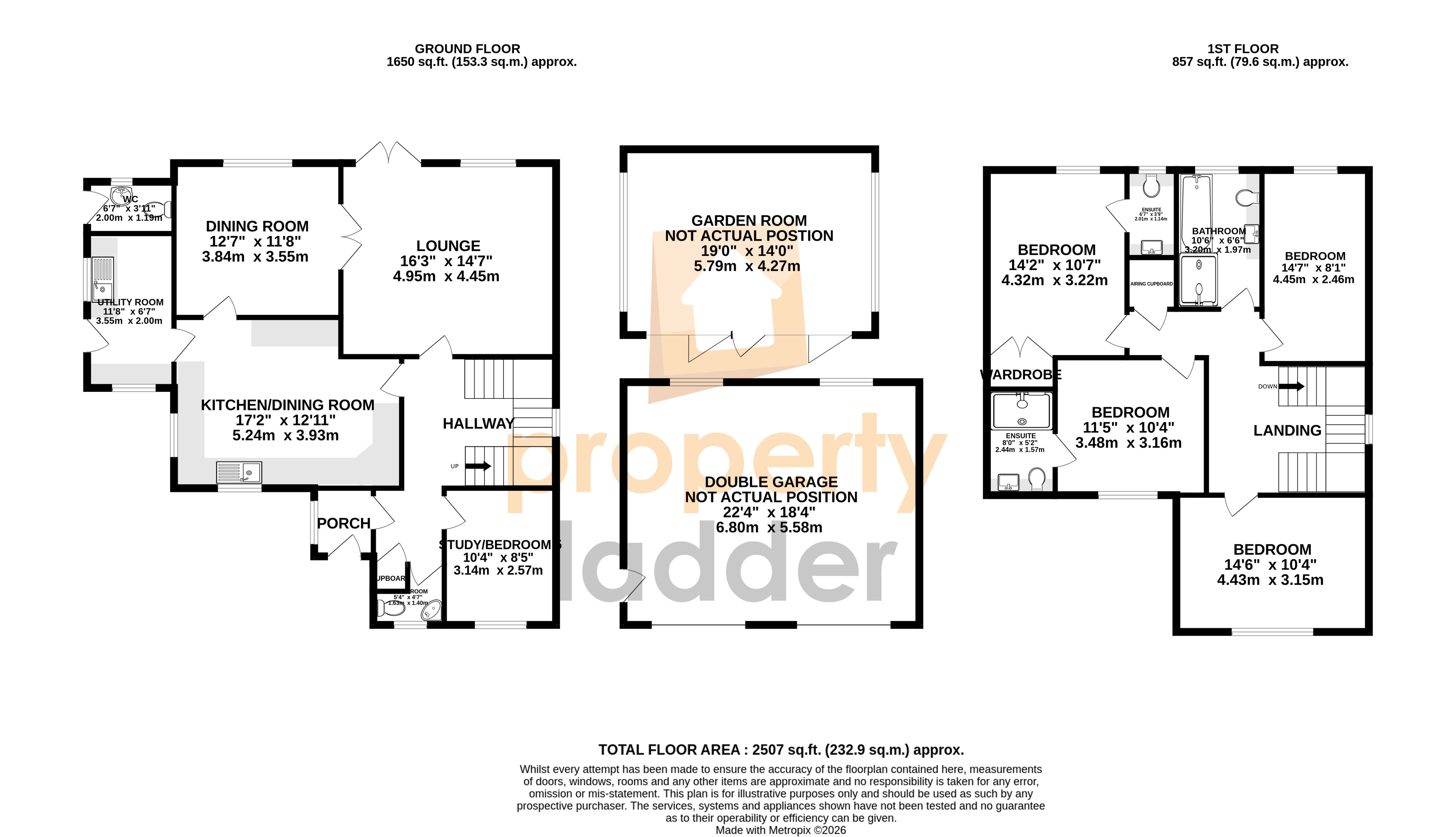 54, Yarmouth Road, North Walsham floorplan