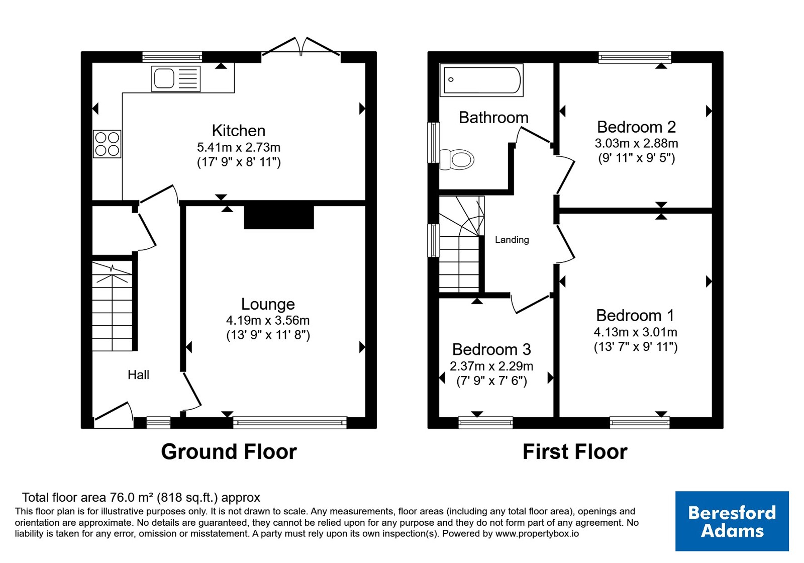 5, Pendyffryn, Conwy floorplan