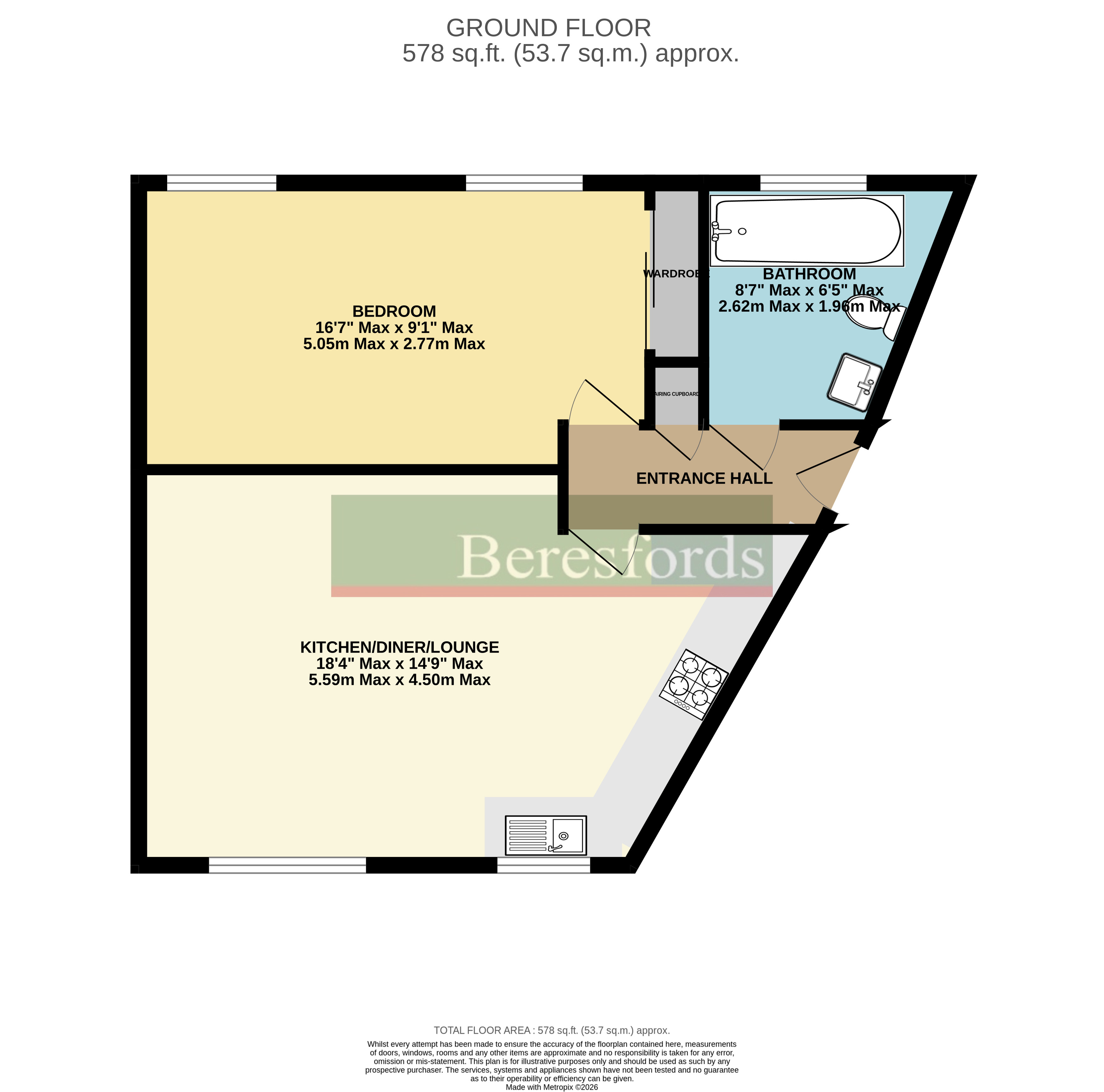 102, Axial Drive, Essex floorplan