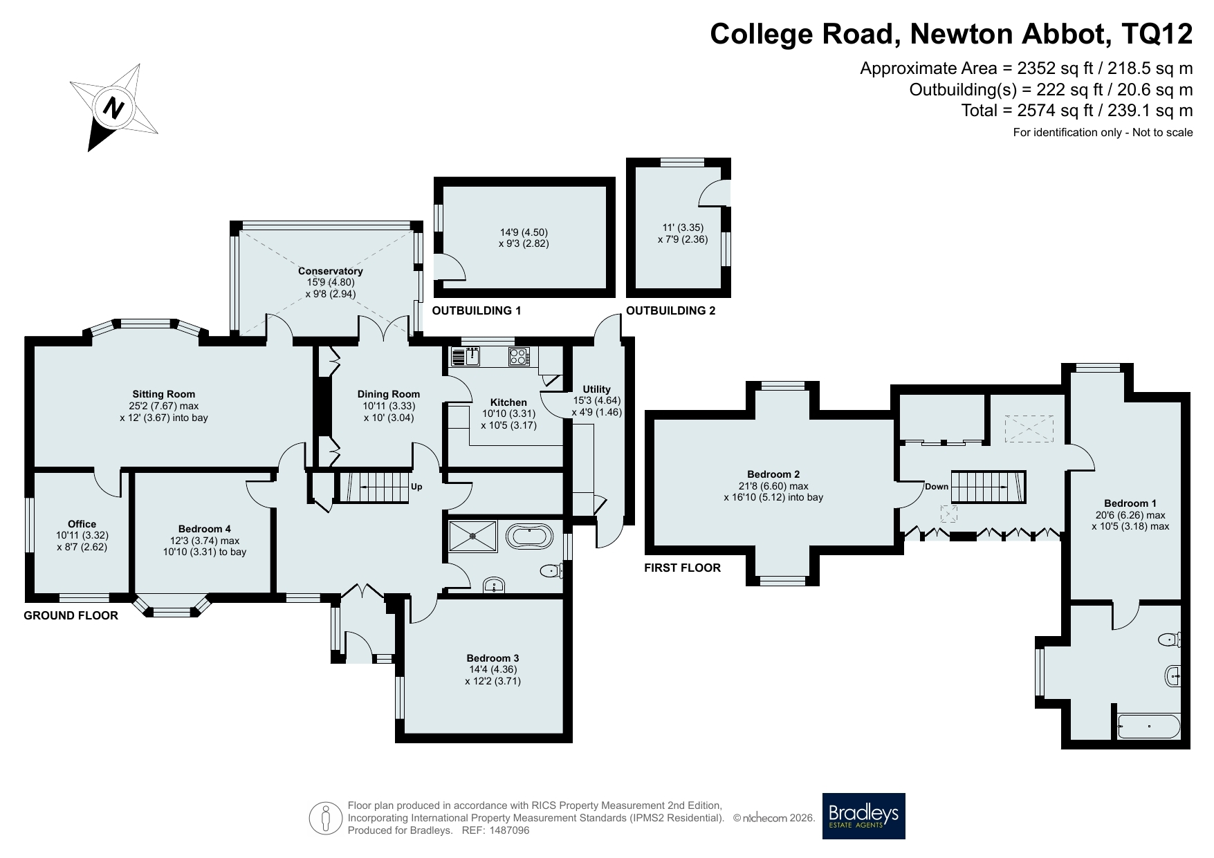 Boasley,, College Road, Devon floorplan
